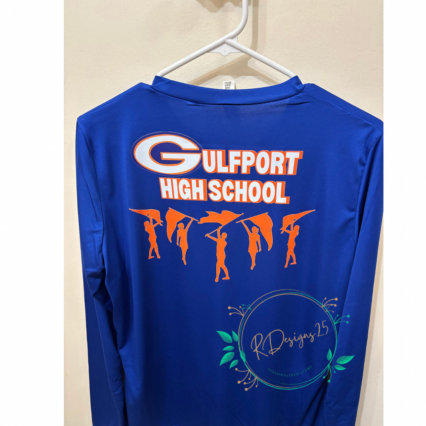 Gulfport High School Color Guard Family Shirt