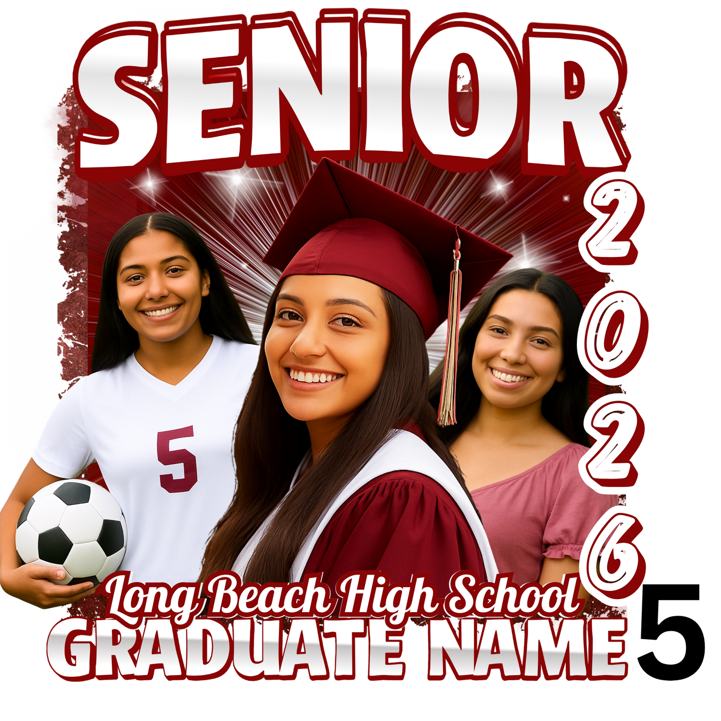 Graduation Shirt-Long Beach High School