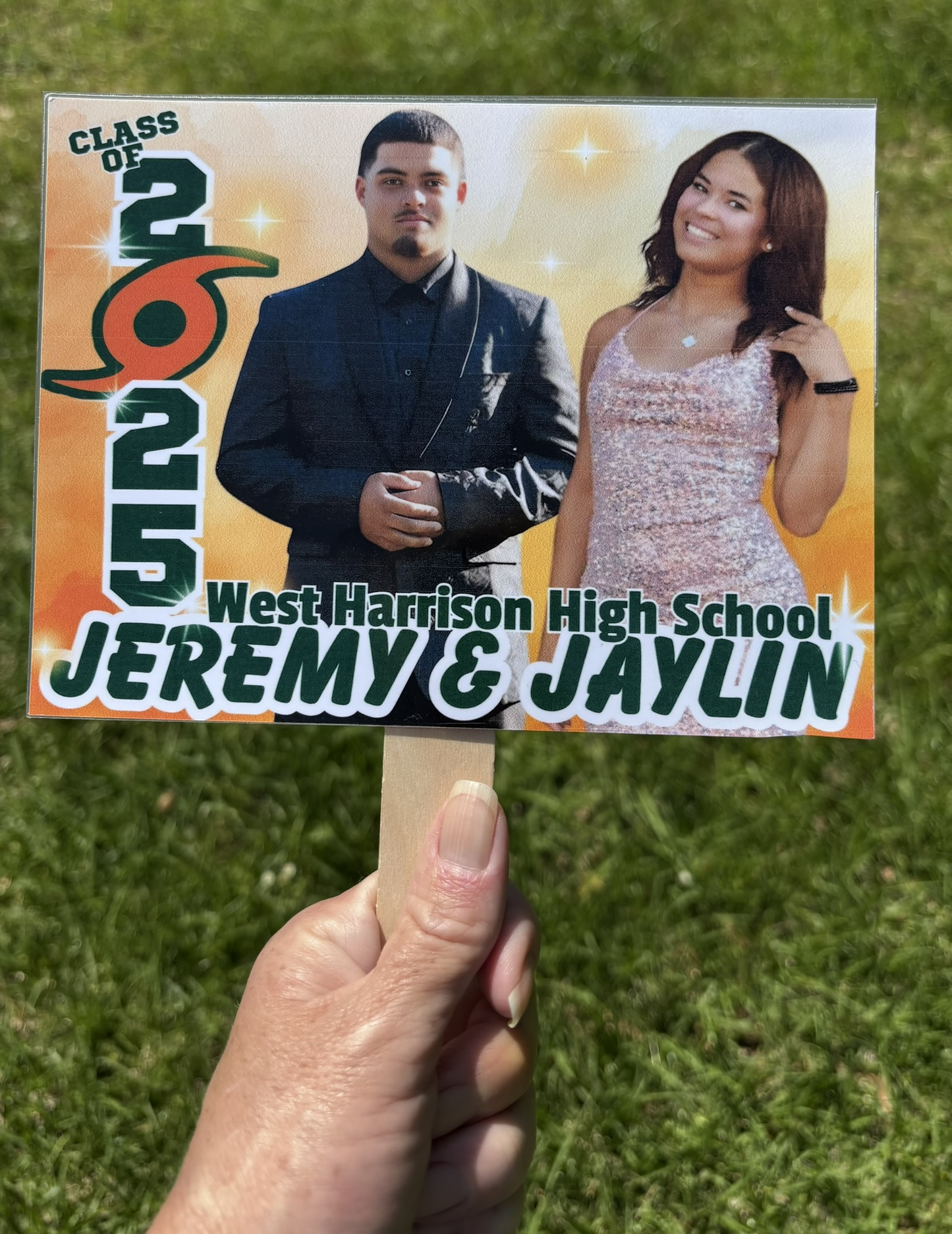 Customized Graduation Fans