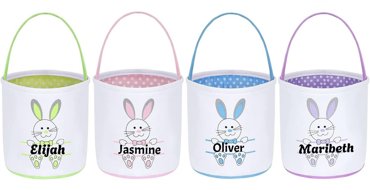 Personalized Easter Baskets