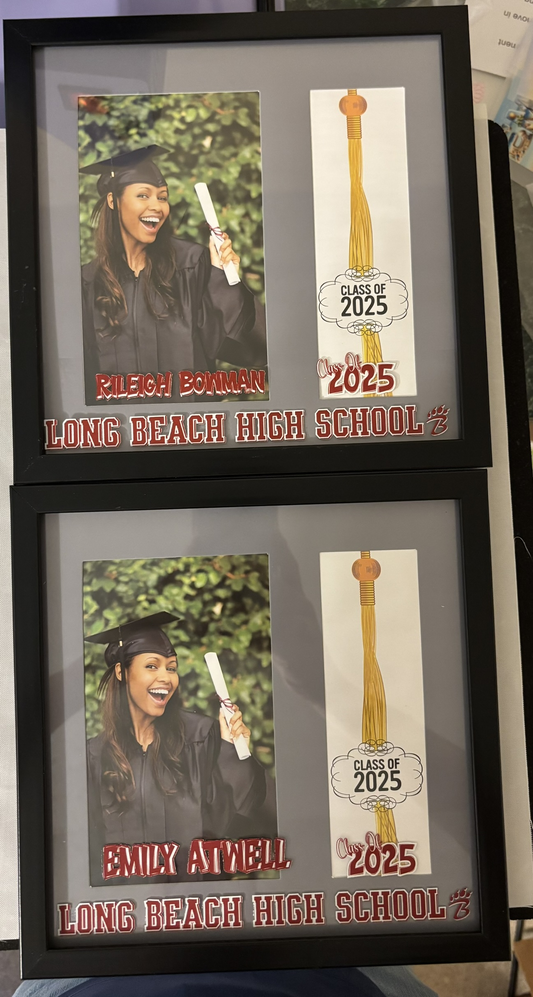 Custom Graduation Tassel Photo Frame