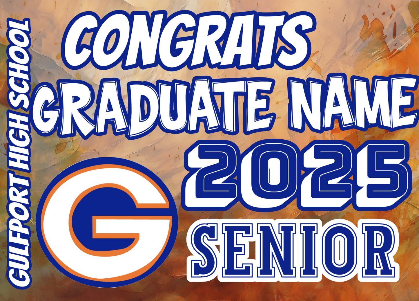 Graduation Yard Sign- Basic