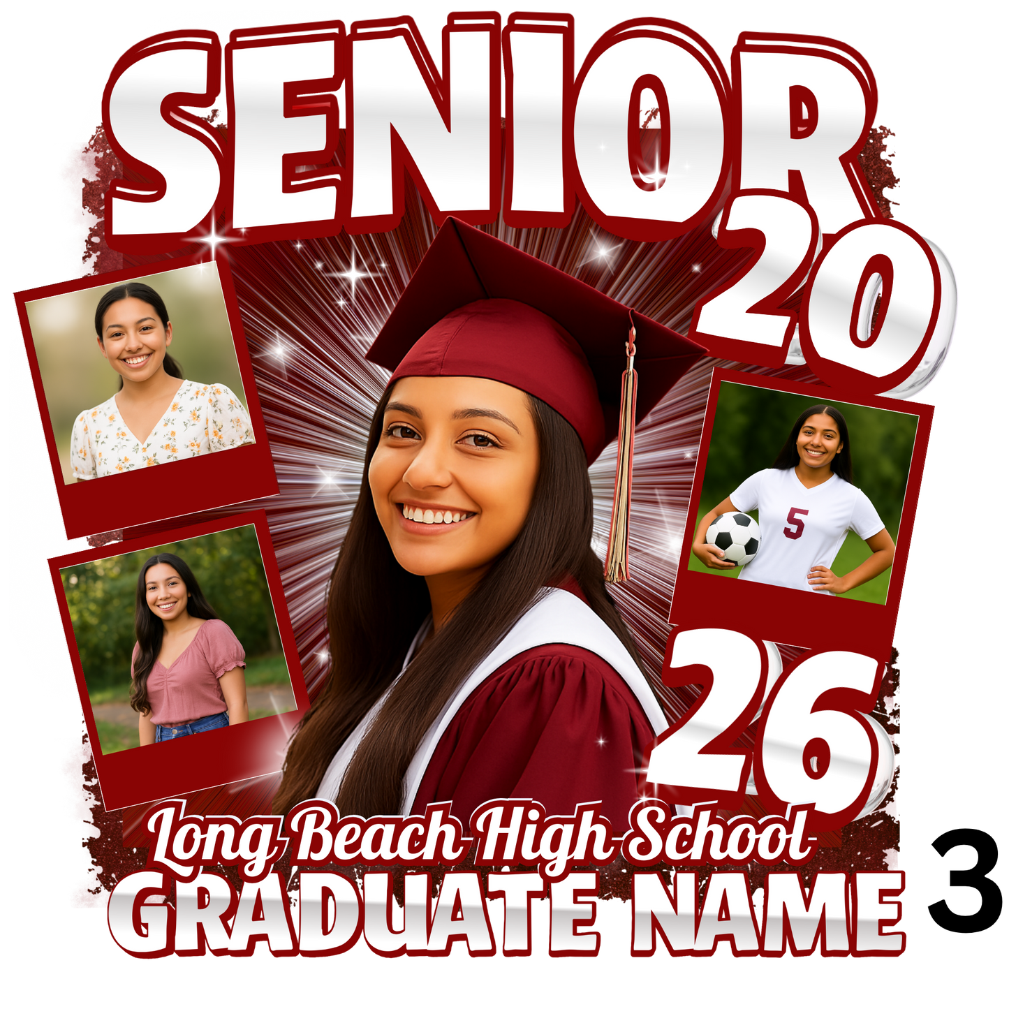 Graduation Shirt-Long Beach High School