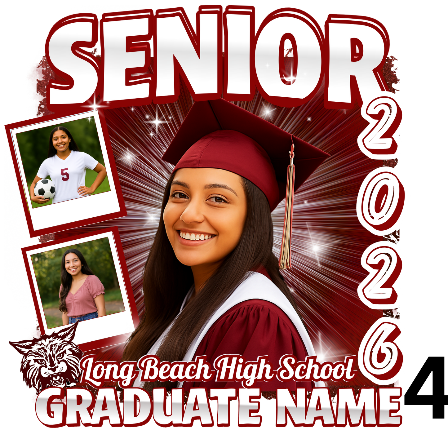 Graduation Shirt-Long Beach High School