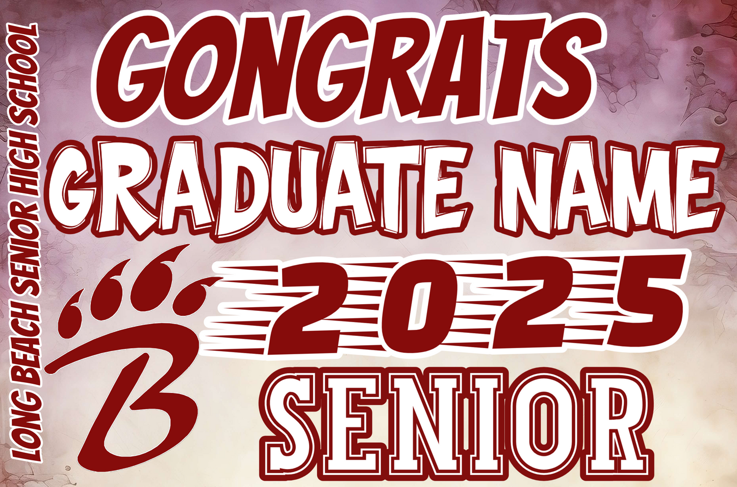 Graduation Yard Sign- Basic