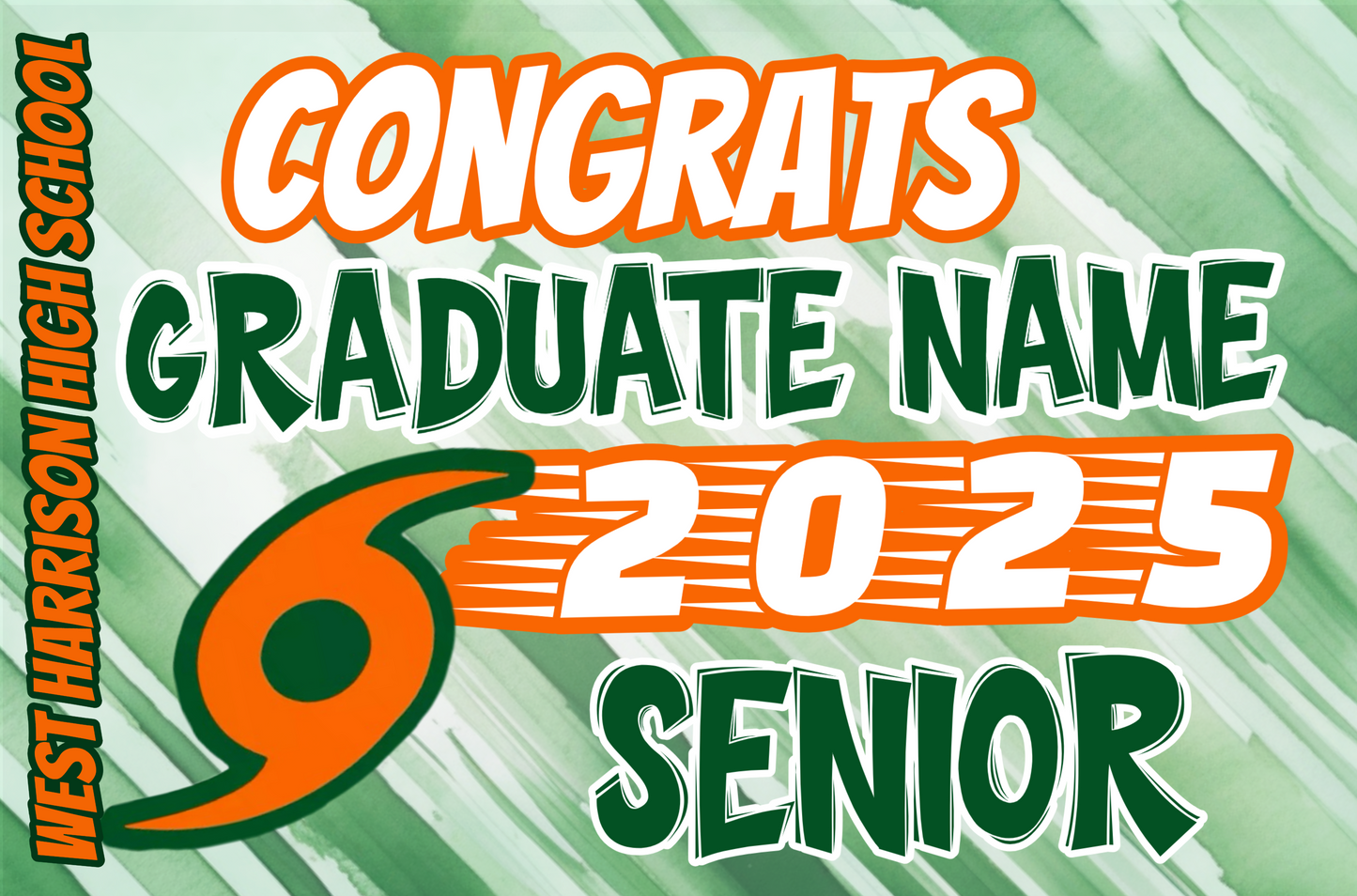 Graduation Yard Sign- Basic