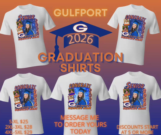 Graduation Shirt-Gulfport