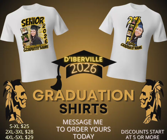 Graduation Shirt-D’Iberville