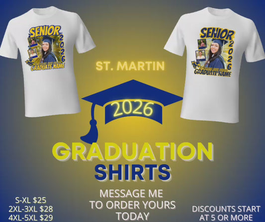 Graduation Shirt-St. Martin High School
